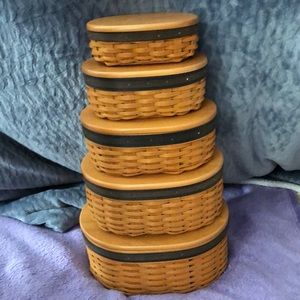 Longaberger Harmony basket set!